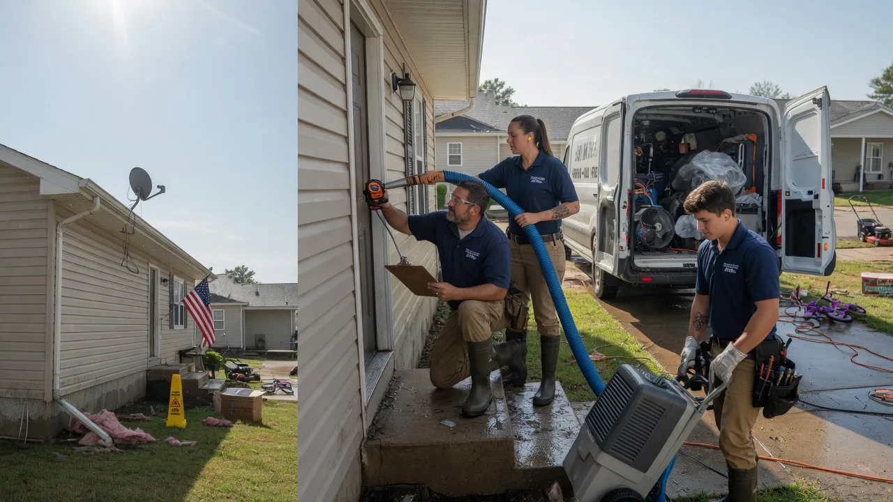 Ceiling Water Damage Restoration in Wyocena, WI near me