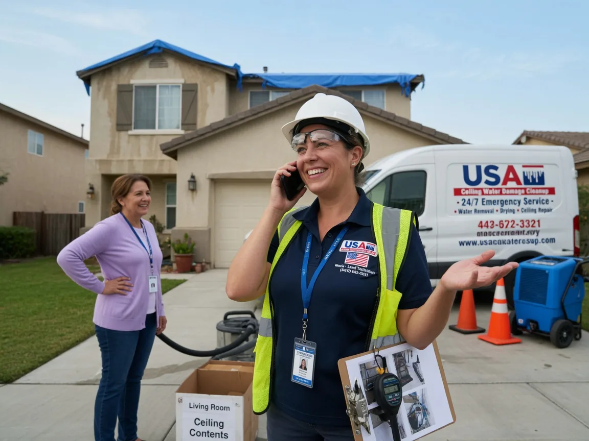 Ceiling Water Damage Restoration Wyocena, WI FAQs